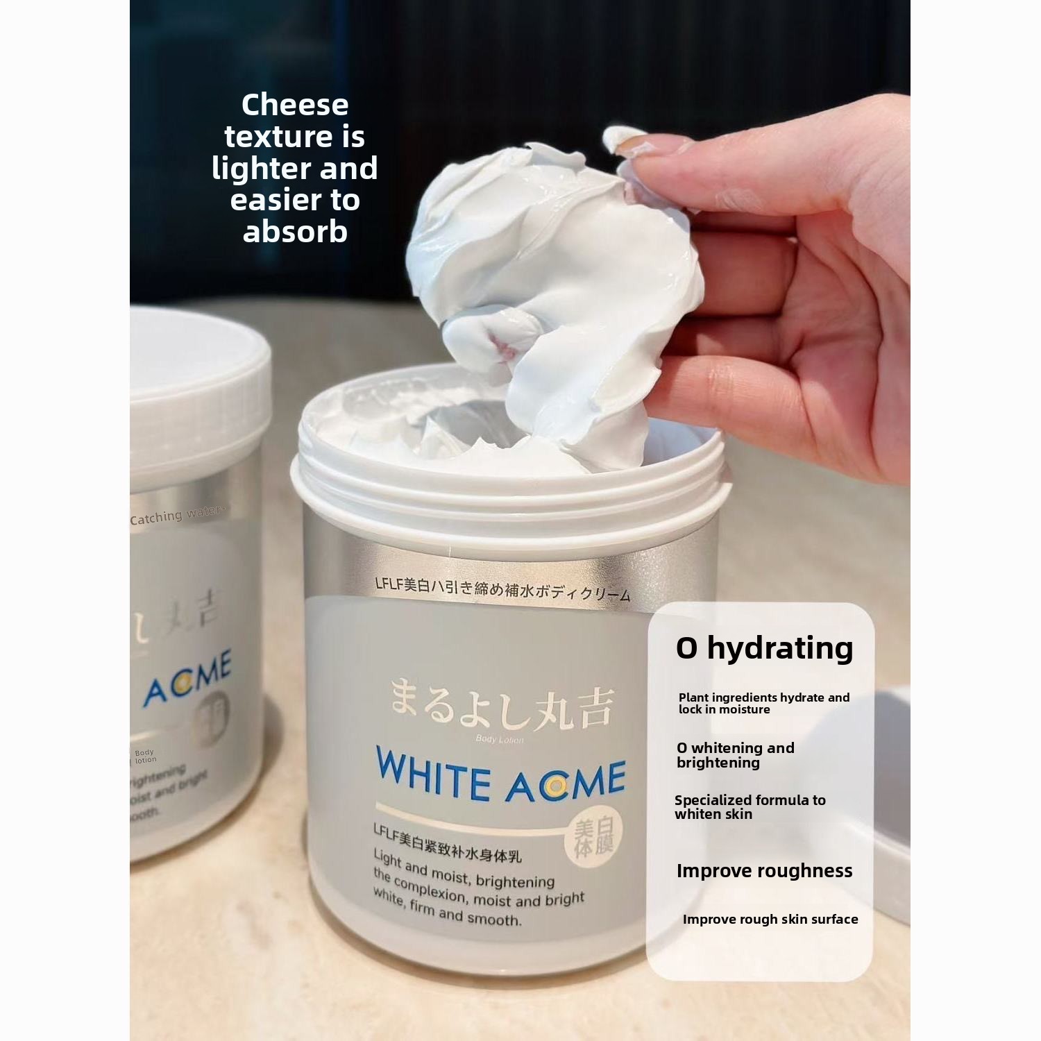Crema corporal japonesa de luj - Skincare Luxury Whitening reseña y precio
