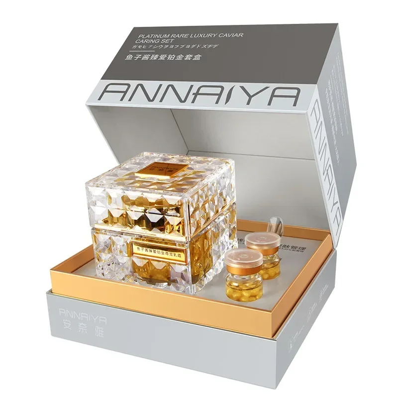 Platino raro juego de cuidado  - Skincare Luxury Whitening reseña y precio