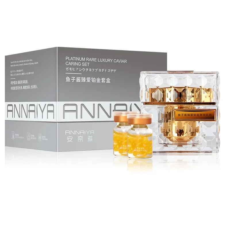 Platino raro juego de cuidado  - Skincare Luxury Whitening reseña y precio